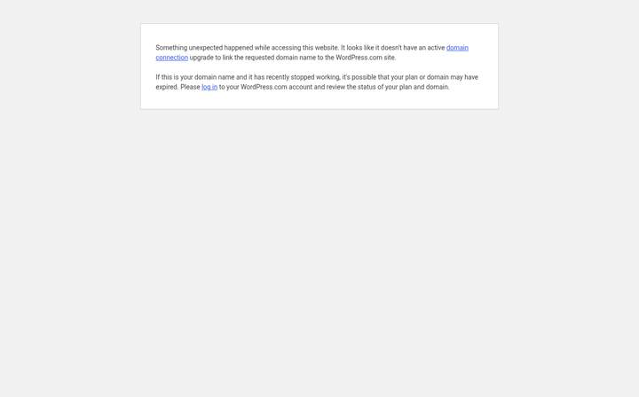 Current website
