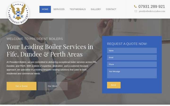 Current website
